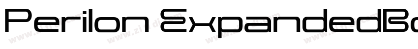 Perilon ExpandedBold字体转换